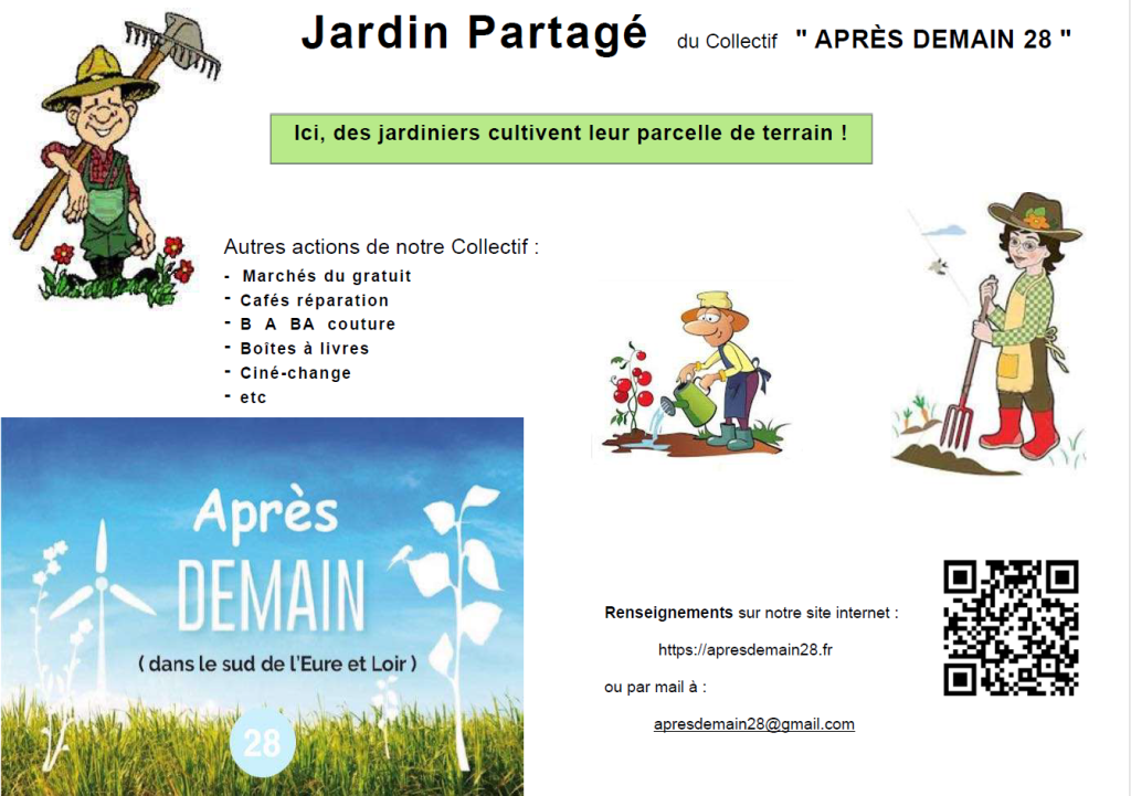 Affiche jardin 2025