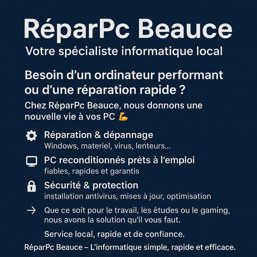 Répar PC descriptif