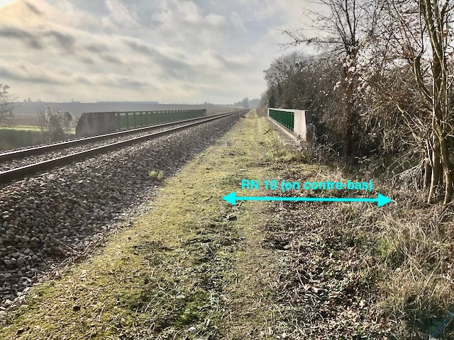 Pont SNCF (franchissement RN 10)