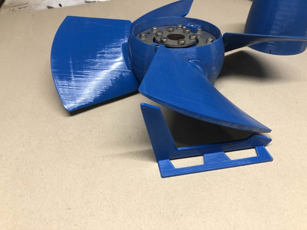 Hélice diam 343 calage 25°